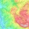 Carte topographique Samone, altitude, relief