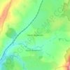 Carte topographique North Brewham, altitude, relief