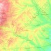 Carte topographique Lee, altitude, relief