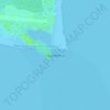 Carte topographique Cape Hatteras, altitude, relief