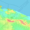 Carte topographique Vanimo District, altitude, relief