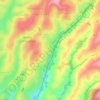 Carte topographique Gap, altitude, relief