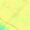 Carte topographique Baldeo, altitude, relief
