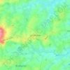 Carte topographique Lahamaide, altitude, relief
