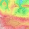 Carte topographique Regné, altitude, relief