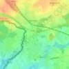 Carte topographique Gourgues, altitude, relief