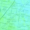 Carte topographique Trenton Manor Colonia, altitude, relief