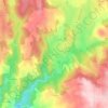 Carte topographique Series, altitude, relief