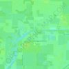 Carte topographique Denaud, altitude, relief