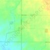 Carte topographique Collins, altitude, relief