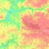 Carte topographique Aizenay, altitude, relief