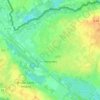 Carte topographique Hergnies, altitude, relief