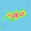 Carte topographique เกาะราวี, altitude, relief