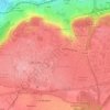 Carte topographique Franche-Comté, altitude, relief
