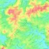 Carte topographique Lennik-Saint-Quentin, altitude, relief