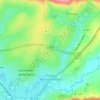 Carte topographique Ponts, altitude, relief