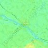 Carte topographique Quesnoy-sur-Deûle, altitude, relief