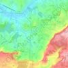 Carte topographique Samer, altitude, relief
