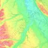 Carte topographique 31330, altitude, relief