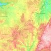 Carte topographique Villeneuve, altitude, relief