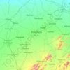 Carte topographique Jhunjhunu, altitude, relief