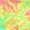 Carte topographique Bairon et ses environs, altitude, relief