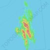 Carte topographique เกาะตะรุเตา, altitude, relief
