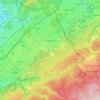 Carte topographique Raeren, altitude, relief