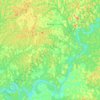 Carte topographique Dzeng, altitude, relief