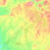 Carte topographique Ranua, altitude, relief