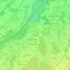 Carte topographique Rheinau, altitude, relief