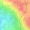 Carte topographique CRAA, altitude, relief