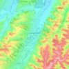 Carte topographique L'Isle-en-Dodon, altitude, relief