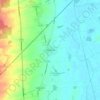Carte topographique Hibaldstow, altitude, relief