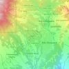Carte topographique Palmira, altitude, relief