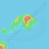 Carte topographique เกาะรอกใหญ่, altitude, relief