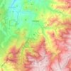 Carte topographique Encino, altitude, relief