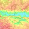 Carte topographique Pluherlin, altitude, relief
