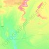 Carte topographique Taghit, altitude, relief