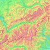Carte topographique Wallis, altitude, relief