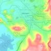 Carte topographique Metapán, altitude, relief