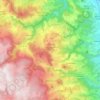 Carte topographique Saint-Bonnet-le-Courreau, altitude, relief