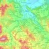 Carte topographique Weitra, altitude, relief
