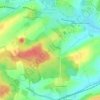 Carte topographique Merkwiller-Pechelbronn, altitude, relief