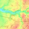 Carte topographique Chantecoq, altitude, relief