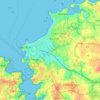 Carte topographique 35400, altitude, relief