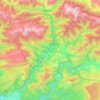 Carte topographique 5100, altitude, relief