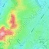 Carte topographique Δημοτική Ενότητα Ψυχικού, altitude, relief