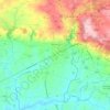 Carte topographique Romagny, altitude, relief