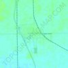 Carte topographique Green Valley, altitude, relief